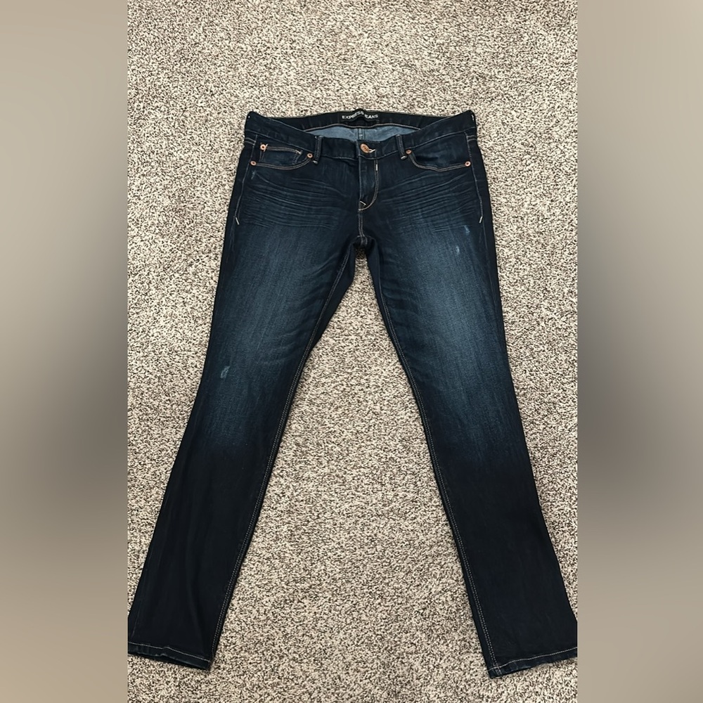 Womens Express Stella Low Rise Jeans